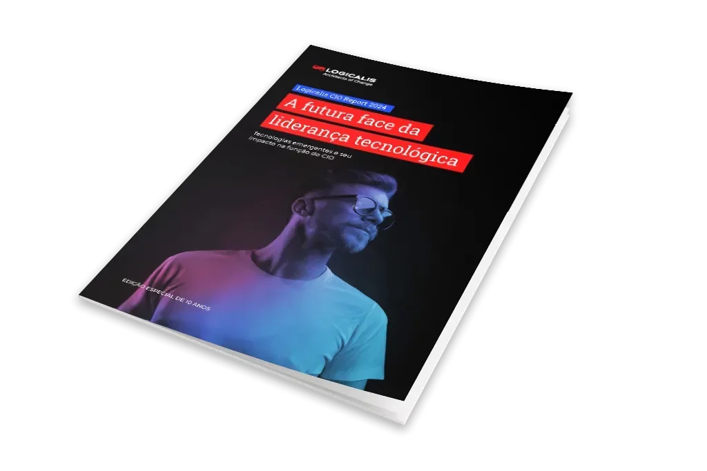 Capa do estudo Logicalis CIO Report 2024